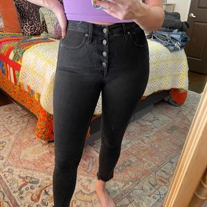Madewell 10” High Rise Skinny Jeans